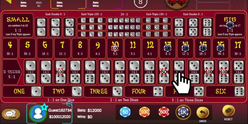 Công thức đánh Sicbo dễ thắng - Đánh cửa chẵn lẻ