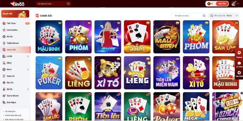 game bài MIN88