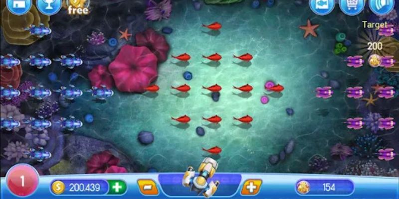 Hãy chú ý đến thời gian và số lượng đạn cần dùng khi chơi bắn cá miễn phí