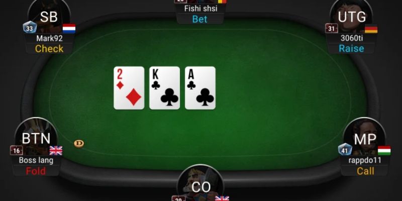 Hướng dẫn cách chia bài và vận hành ván đấu