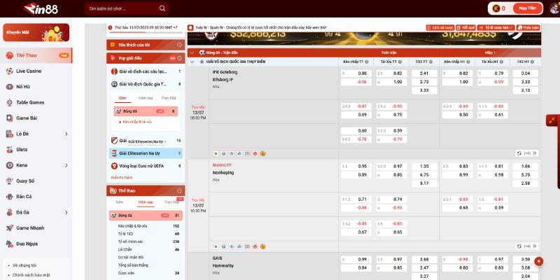 chơi thể thao Min88